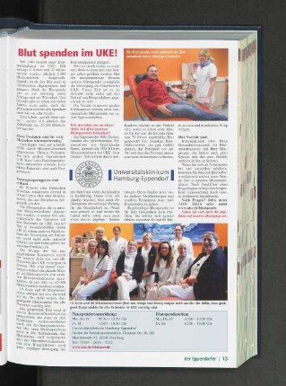 Blut spenden im UKE!