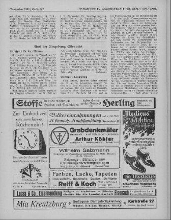 Aus der Umgebung Eisenachs