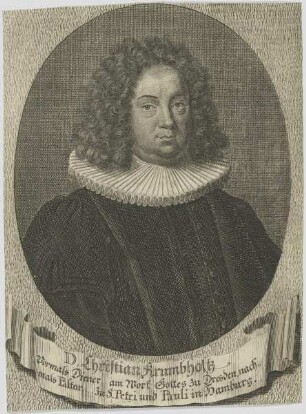 Bildnis des Christian Krumbholtz