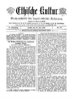 Zur sittlichen Beurteilung des amerikanisch-spanischen Krieges