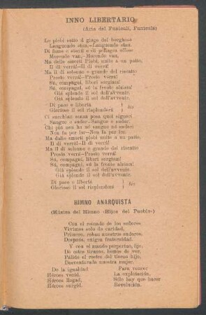 Himno anarquista : (Música del himno "Hijos del pueblo")