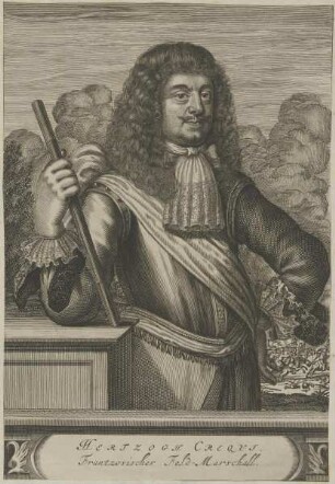 Bildnis von Hertzog Crequi