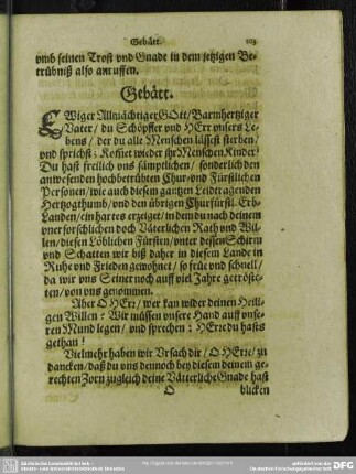 Gebätt [Gebet]