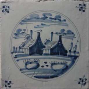 Fliese, Harlingen, 1800-1840