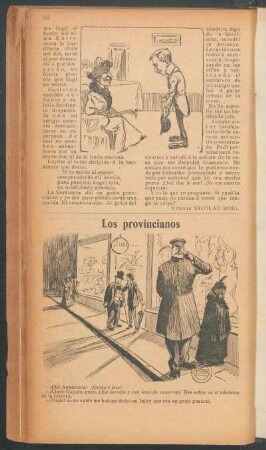 Los provincianos - [Viñeta cómica]