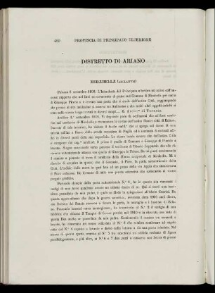 Distretto Di Ariano.