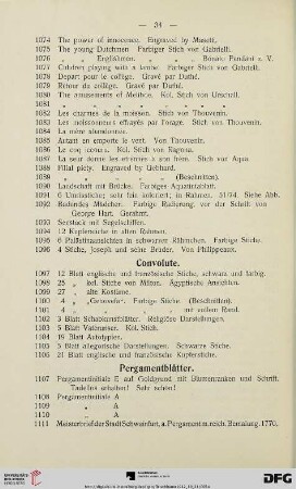 Convolute (Nr. 1097-1106)