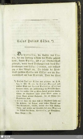 Cajus Julius Cäsar