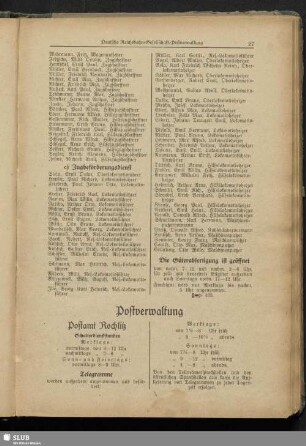 Postverwaltung