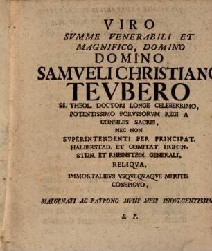 De Consvetvdine Proponendi Aenigmata Apvd Veteres : Commentatio Svccincta
