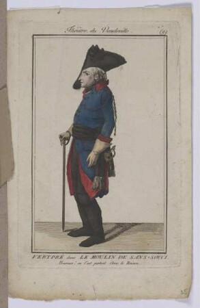 Bildnis des Friedrich II., König von Preußen