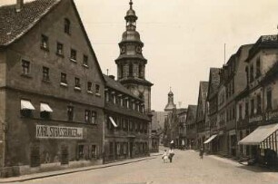Kulmbach : Blick in die Spitalgasse