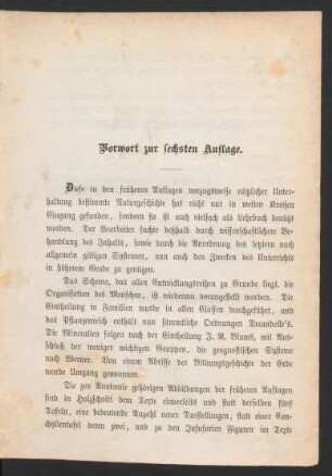Vorwort zur sechsten Auflage.