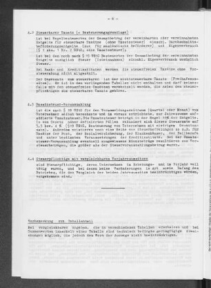 4.4 Steuerpflichtige mit vergleichbaren Vorjahresumsätzen