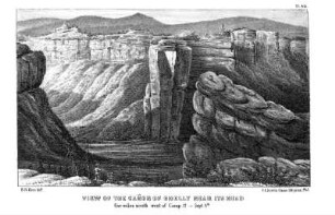 View of the Canon of Chelly near its head