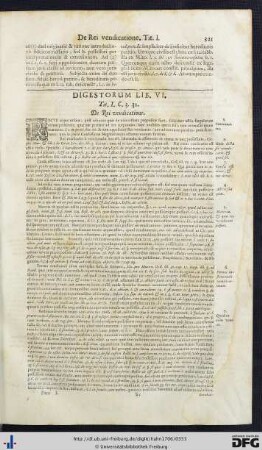 Digestorum Lib. VI - X.