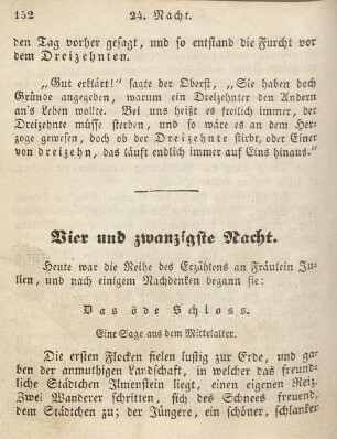 Vier und zwanzigste Nacht