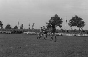 Studentische Einladungswettkämpfe im Stadion Buschallee : Fußballspiel mit der DDR-Nationalmannschaft