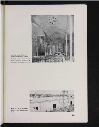 Abb. 75. Kirche Le Raincy 1922/23. Abb. 76. Docks von Casablanca 1916