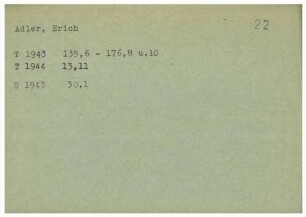 Adler, Erich