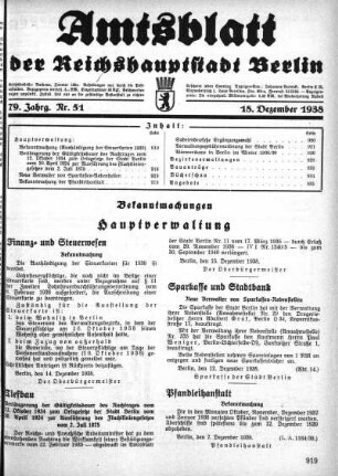 1938,51: Nr. 51, 18. Dezember 1938