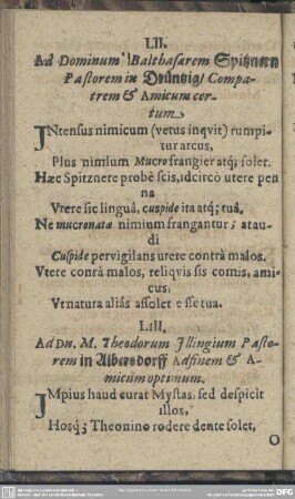 LIII. Ad Dn. M. Theodorum Illingium