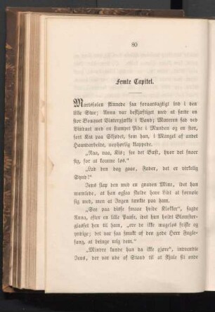 Femte Capitel.