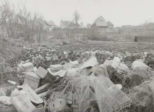 Mülldeponie, Zinnwald-Georgenfeld, 1991