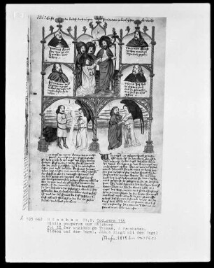 Biblia Pauperum aus Salzburg — ---, Folio 22recto