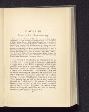 Motives for Head-hunting