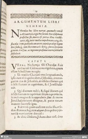 Argumentum Libri Nehemiae