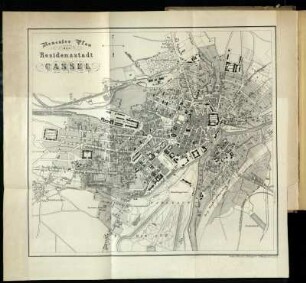 Neuester Plan der Residenzstadt Cassel