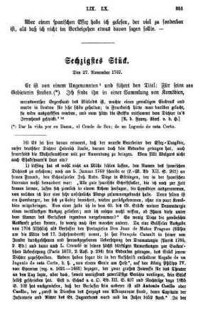 Sechzigstes Stück. Den 27. November 1767.