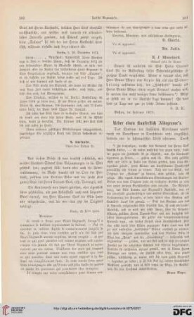 Ueber einen Kupferstich Aldegrever's