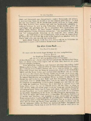 Ein altes Cassa-Buch...