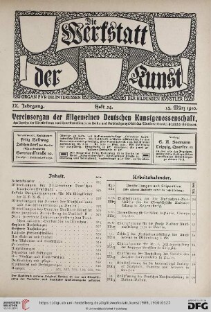 Heft 24 (14. März 1910)