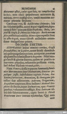 Decimus Tertius