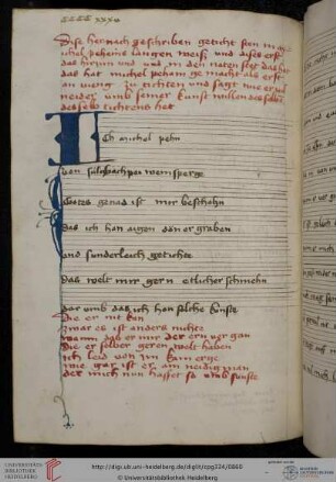 Michael Beheim: 28 Lieder in seiner Langen Weise