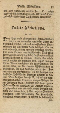 Dritte Abtheilung