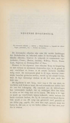 Negende hoofdstuk. De Ambonsche eilanden. - Ambon ...