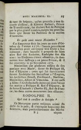 Rodolphe II.