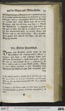 [XLI. Seltene Freundschaft – L. Von der I. Inoculirung der Blattern]