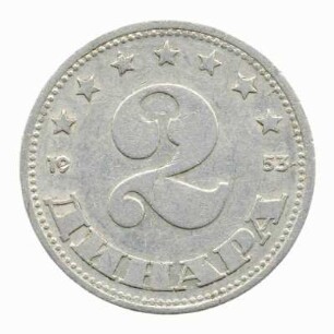 2 Dinar 1953