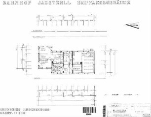 Jagstzell: Empfangsgebäude Erdgeschoß
