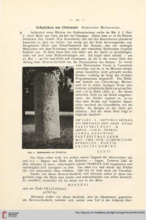 7: Schalchen am Chiemsee, römischer Meilenstein