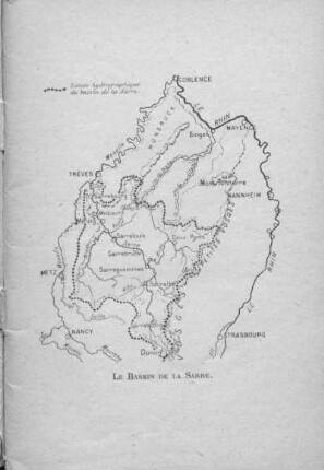 Le Bassin de la Sarre.
