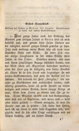 Die sämmtlichen Schriften der heiligen Theresia von Jesu, 2. Das Buch von den Klosterstiftungen der unbeschuhten Carmeliten-Nonnen