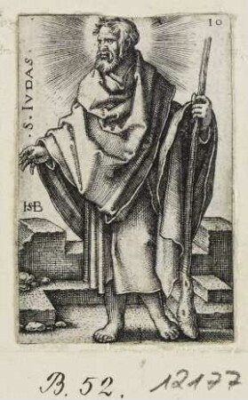 S. Iudas, Blatt 10 der Folge "Zwölf Apostel"