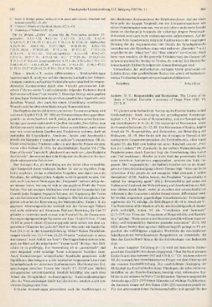804-805 [Rezension] Andrew, Maurice E., Responsibility and restoration