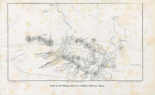 Taf. XXIII. Karte zu den Reisen durch die westlichen Provinzen Java's